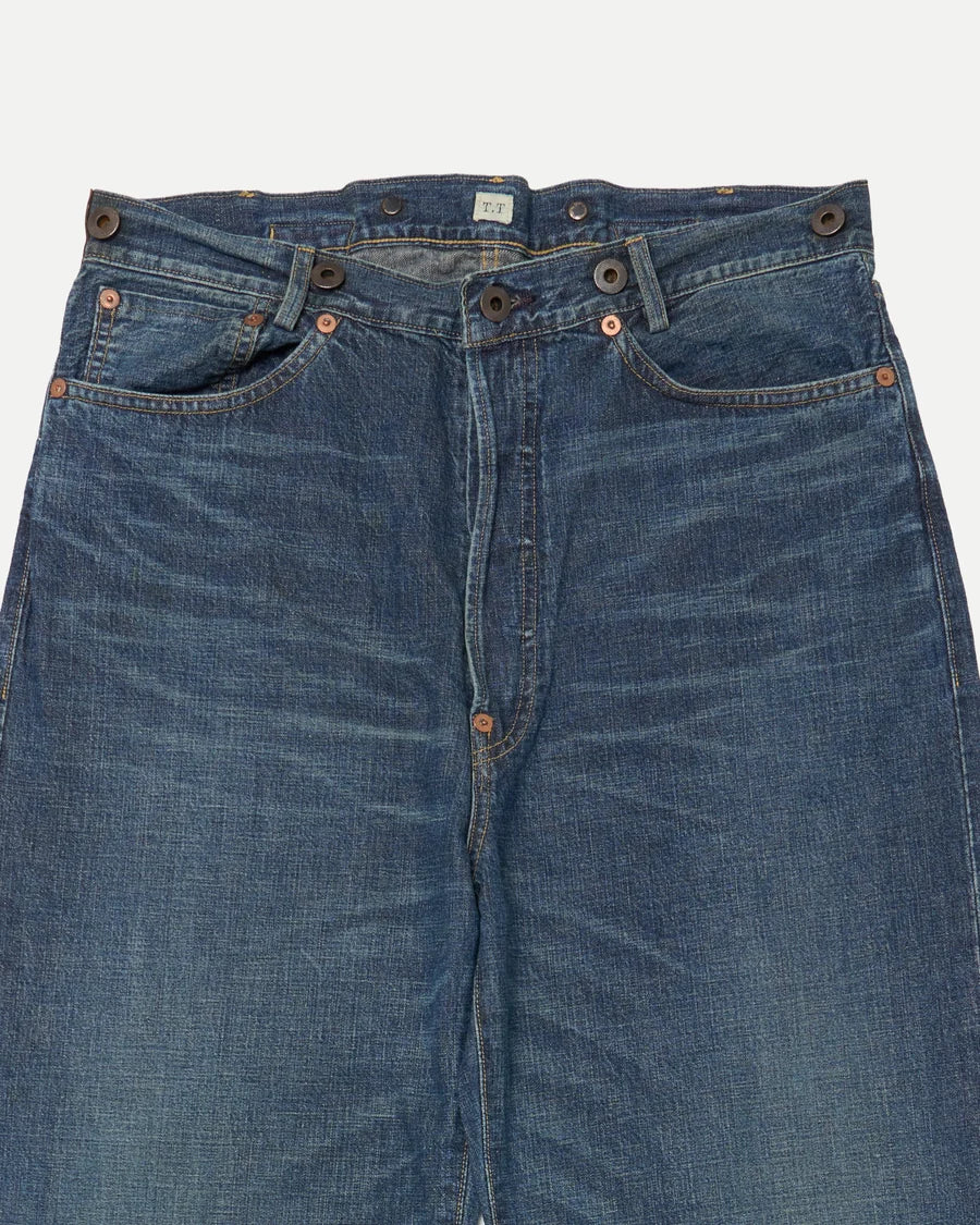 T.T 26AW LOT.721 DAMAGED DENIM TROUSERS C.1930’S