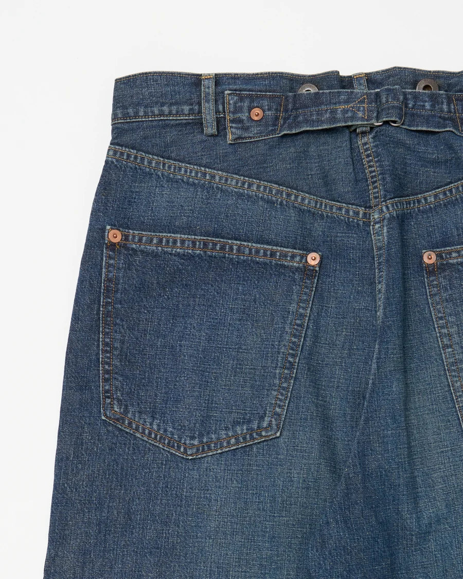 T.T 26AW LOT.721 DAMAGED DENIM TROUSERS C.1930’S