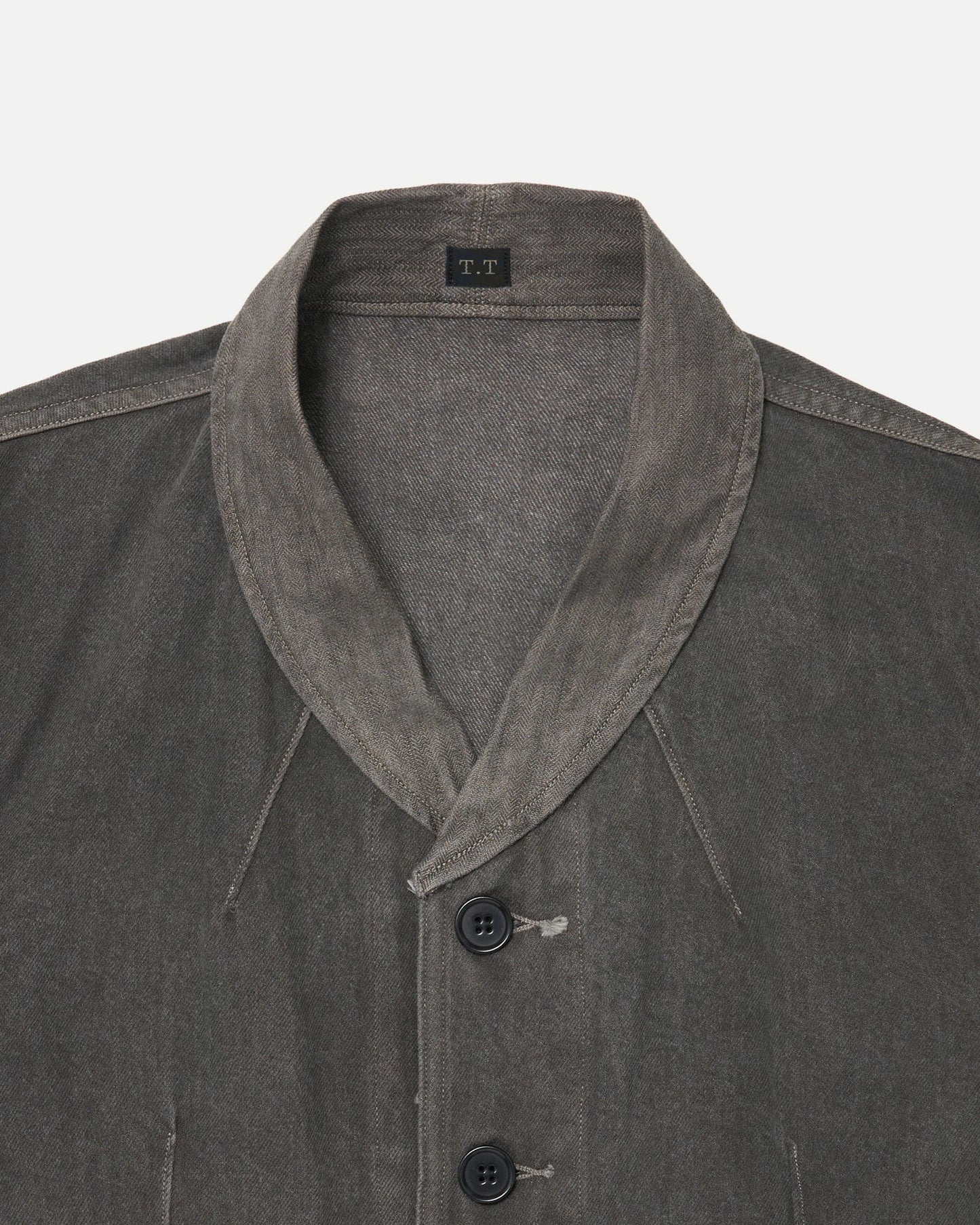T.T 26SS LOT.327 MODIFIED SHAWL COLLAR JACKET