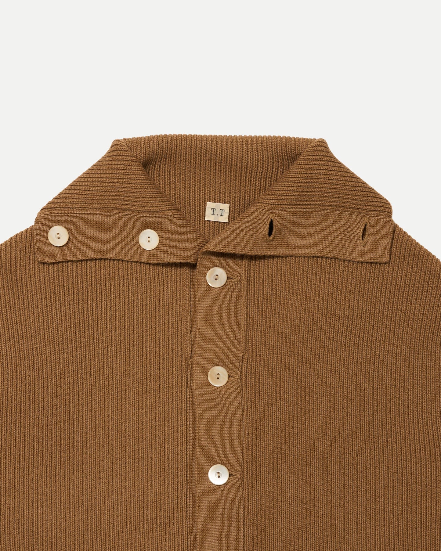 T.T 25AW LOT.521 TURTLENECK CARDIGAN