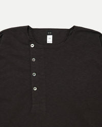 T.T 25AW SIDE HENLEY NECK SHIRT