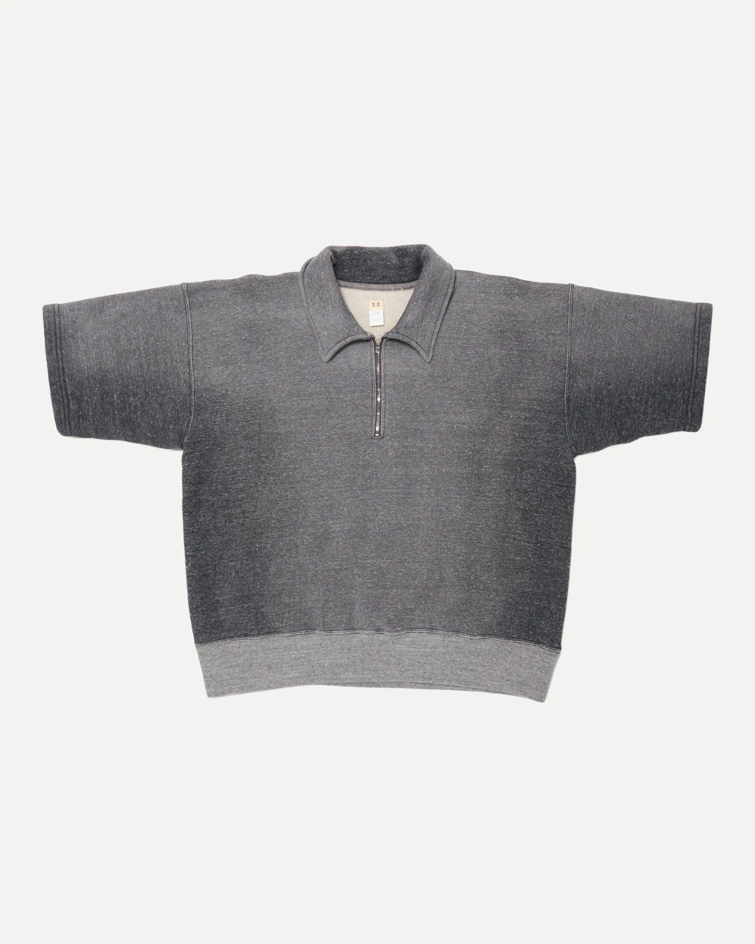 T.T 26SS LOT.621 HALF ZIP S/S SWEAT SHIRT