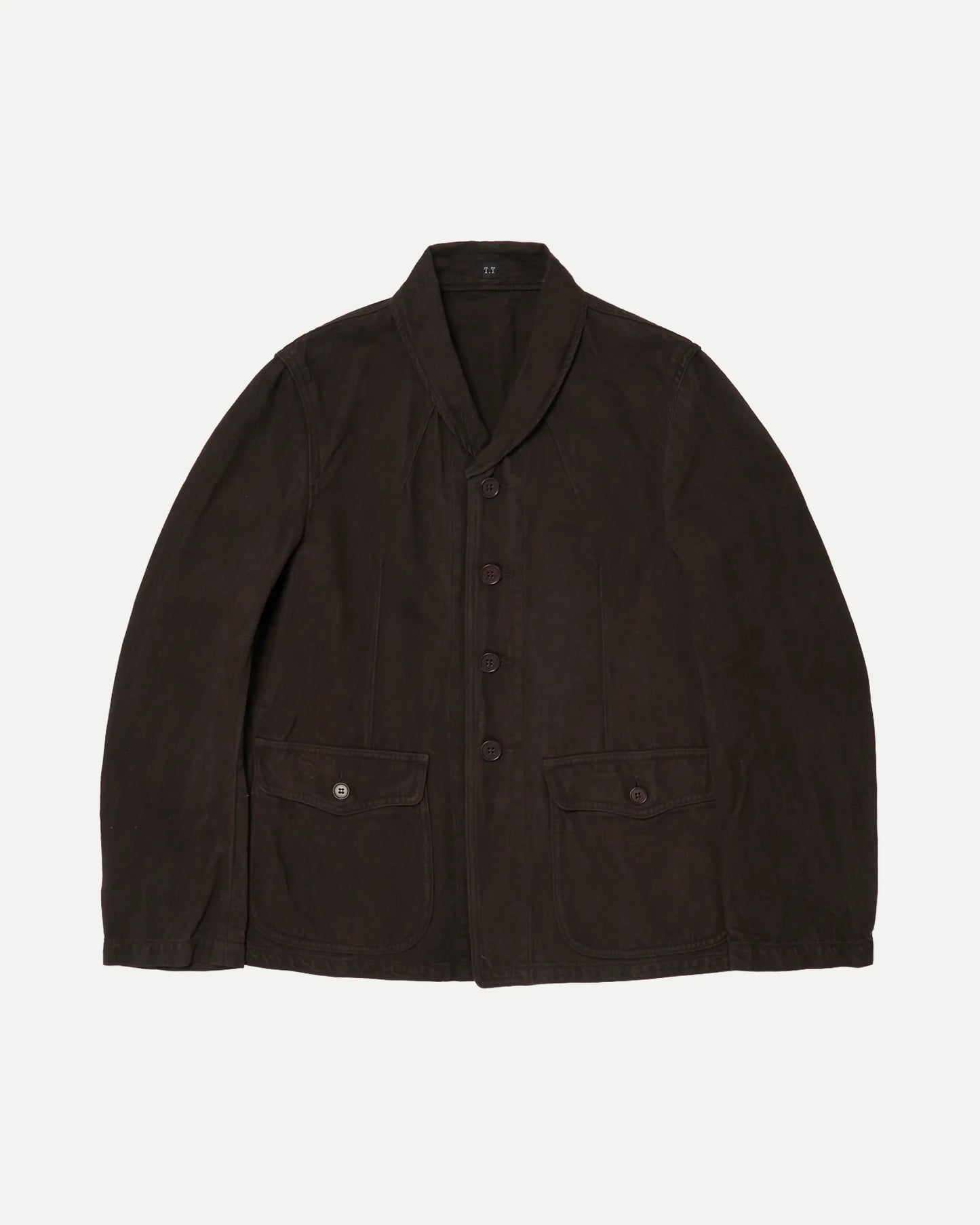 T.T 26SS LOT.327 MODIFIED SHAWL COLLAR JACKET