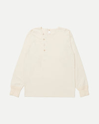T.T 25AW SIDE HENLEY NECK SHIRT