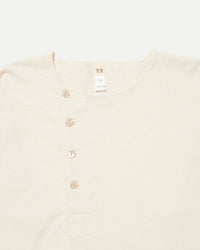 T.T 25AW SIDE HENLEY NECK SHIRT