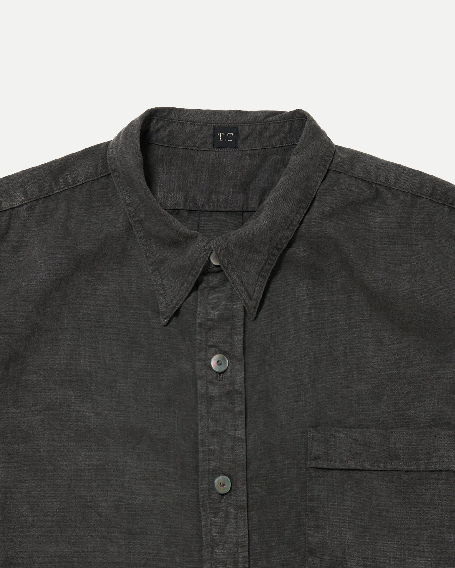 T.T 25AW NARROW COLLAR SHIRT