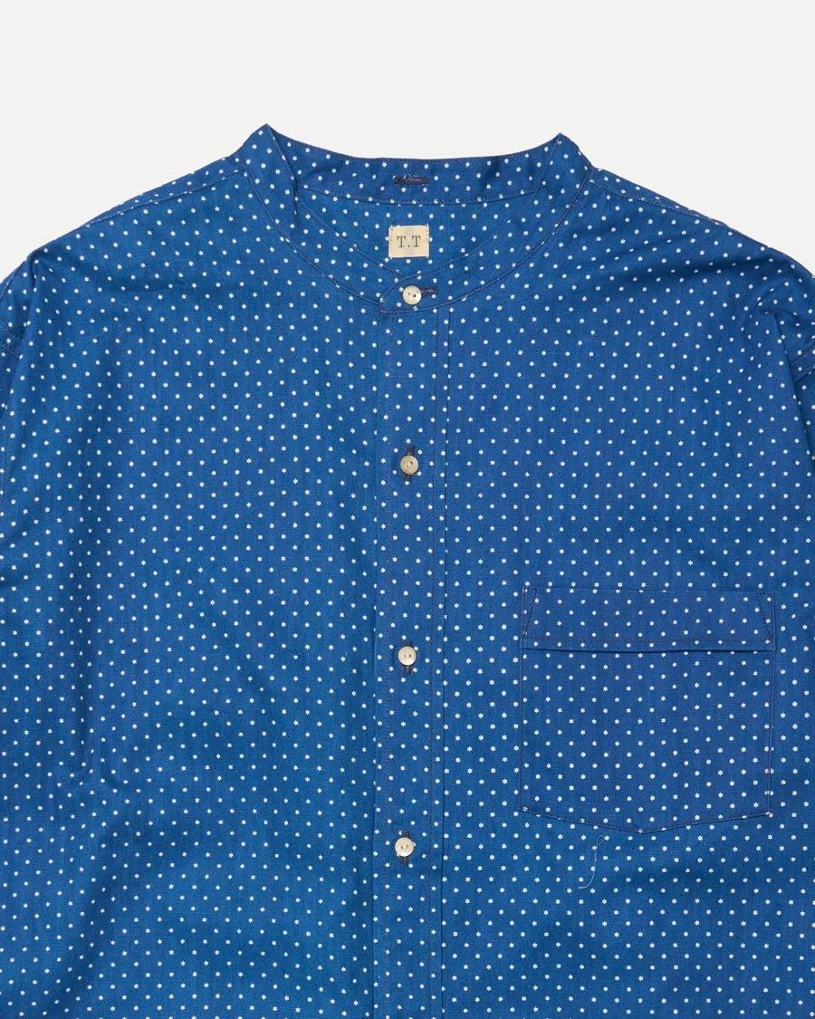 T.T 26AW LOT.104 BAND COLLAR SHIRT