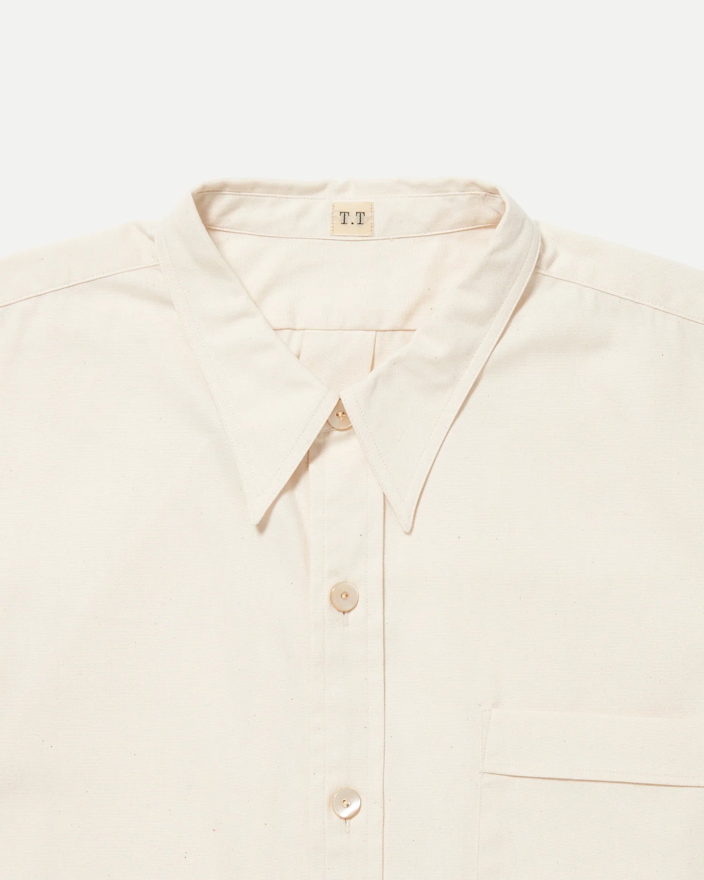 T.T 25AW NARROW COLLAR SHIRT