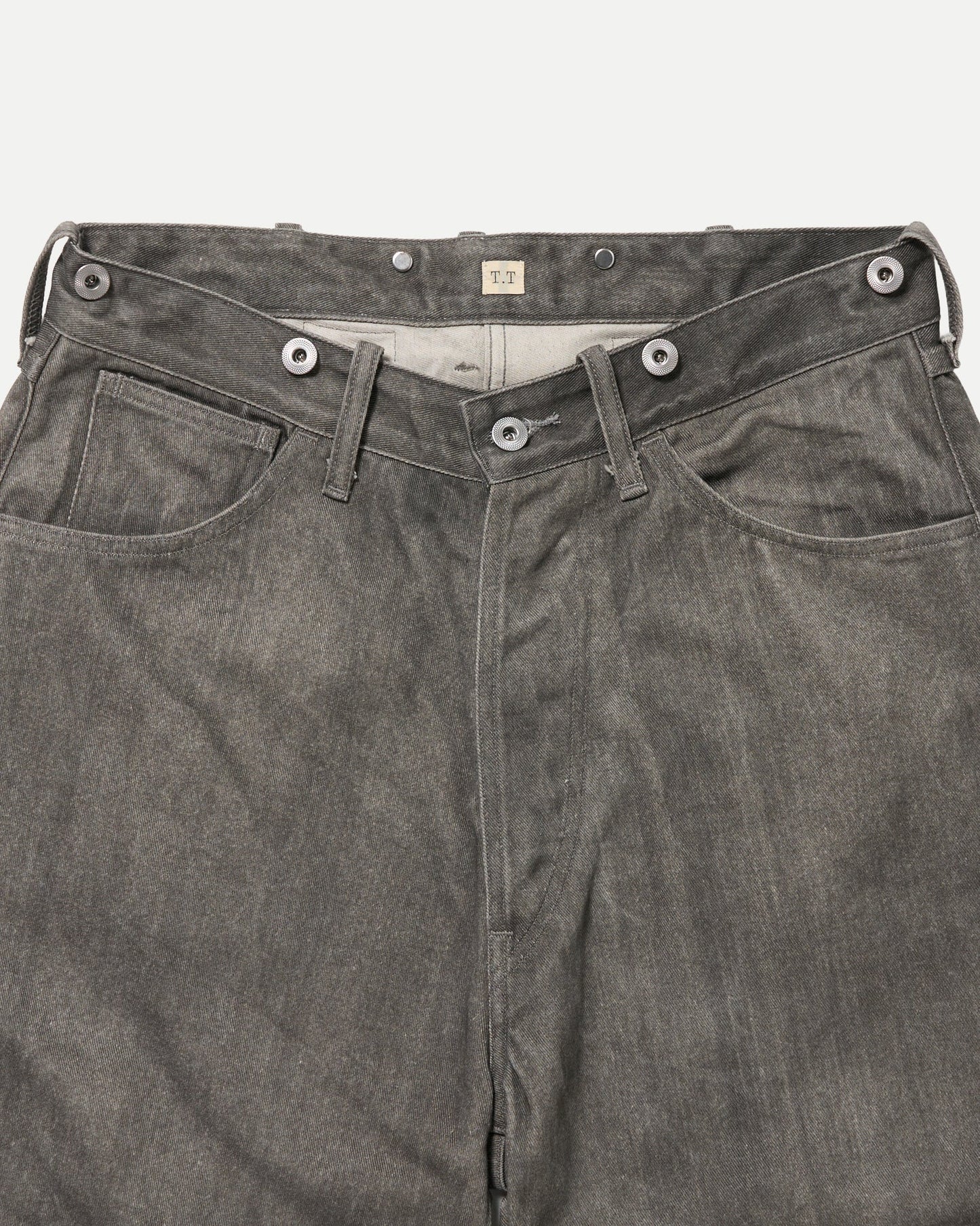 T.T 25AW LOT.209 BUCKLE-BACKED TROUSERS