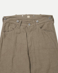 T.T 25AW BUCKLE-BACKED TROUSERS