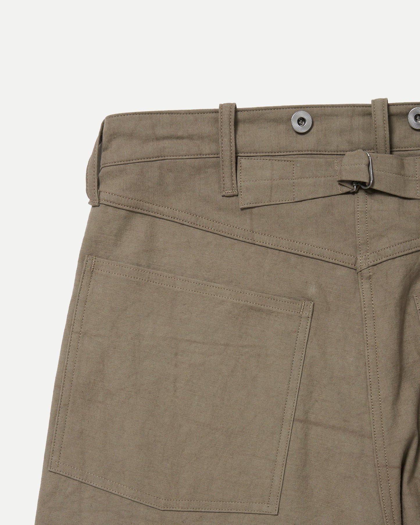 T.T 25AW BUCKLE-BACKED TROUSERS