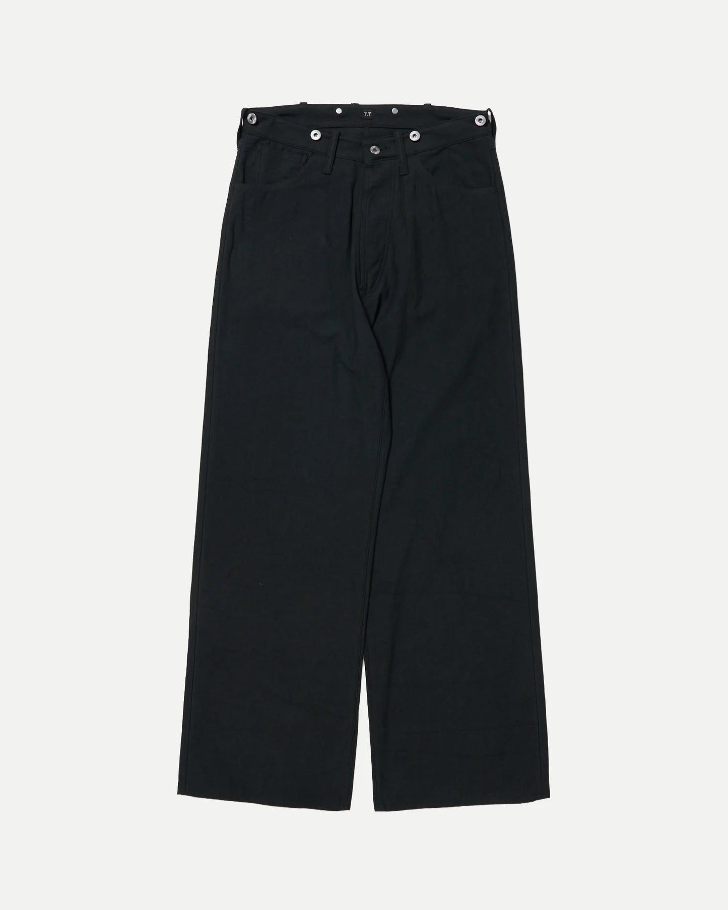 T.T 25AW BUCKLE-BACKED TROUSERS