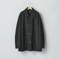 ssstein 25AW Cow Suede Car Jacket
