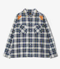 NEEDLES / One-Up Shirt - Printed Flannel / Plaid