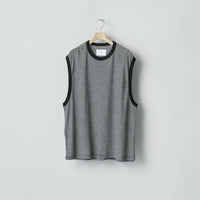 ssstein 25AW Fine Wool Oversized No Sleeve Tee