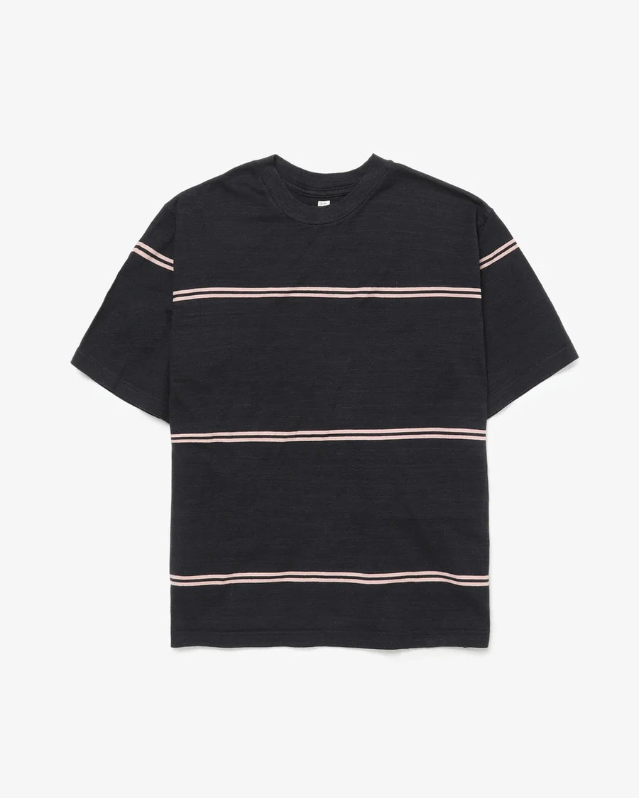 blurhms 25SS C/NAPP BORDER PLAIN TEE