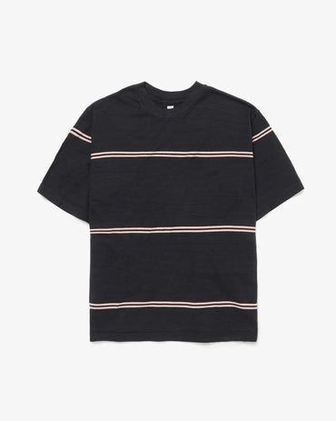 blurhms 25SS C/NAPP BORDER PLAIN TEE