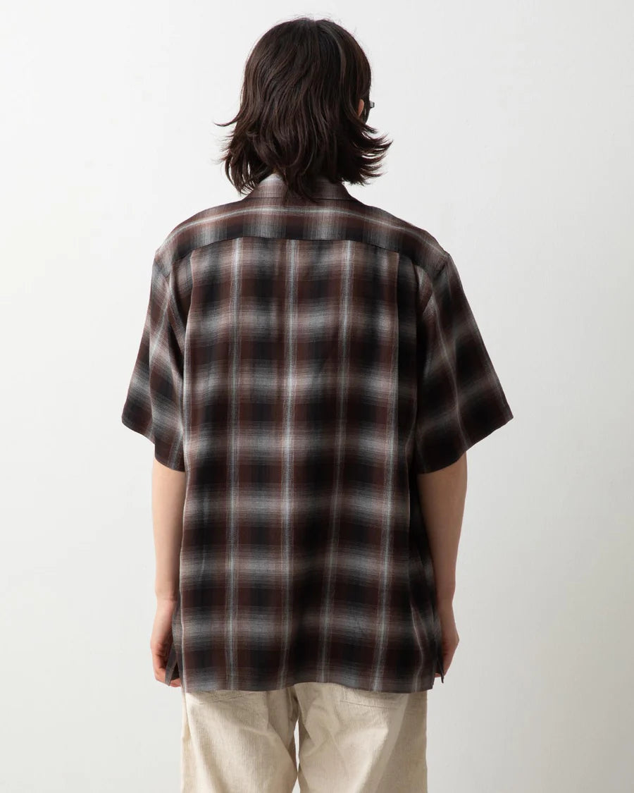 Ernie Palo 25SS Rayon Check S/S Shirt