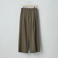 ssstein 25AW Extra Wide Trousers(2/90 WOOL GABARDINE)