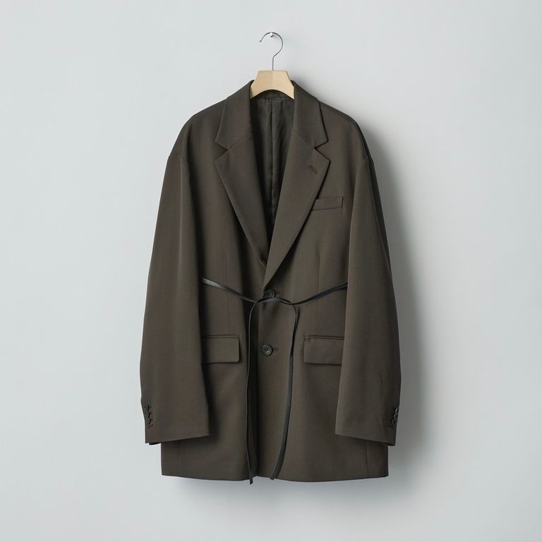 ssstein 25AW Oversized Single Breasted Long Jacket