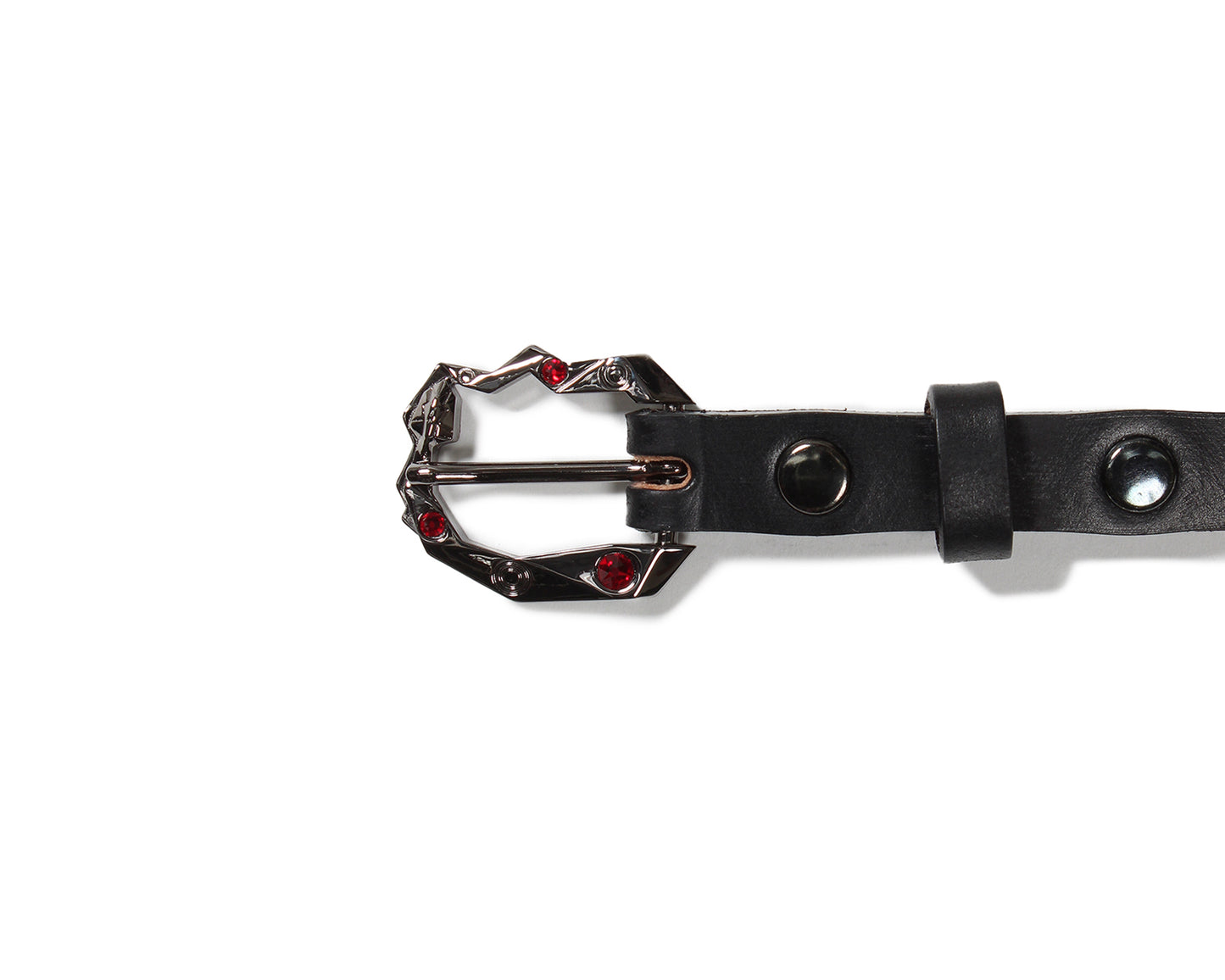 WACKO MARIA x WOLF’S HEAD / STUDS LEATHER BELT