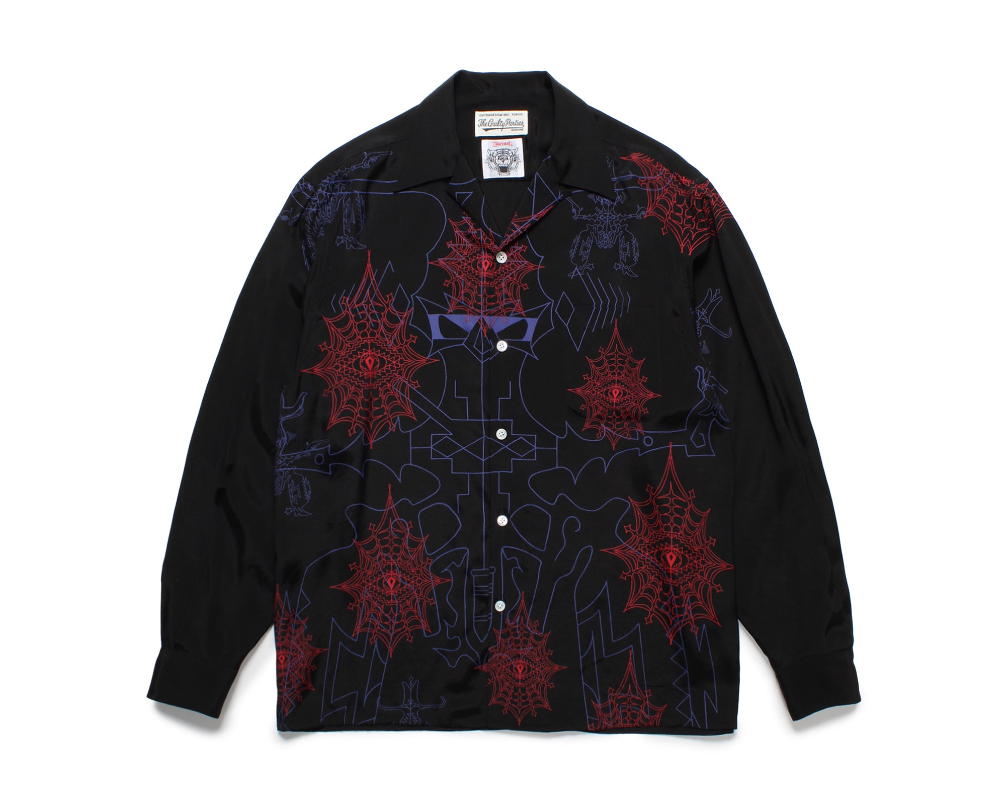 WACKO MARIA x WOLF’S HEAD / L/S HAWAIIAN SHIRT