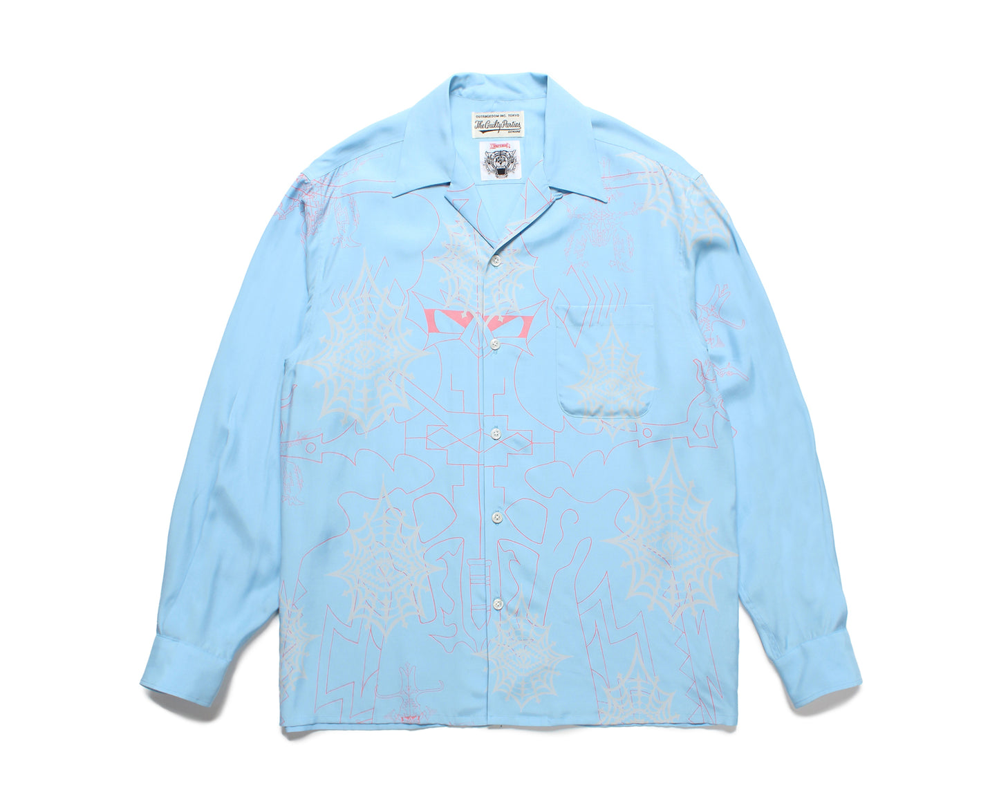 WACKO MARIA x WOLF’S HEAD / L/S HAWAIIAN SHIRT