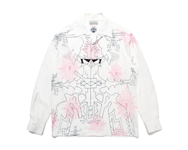WACKO MARIA x WOLF’S HEAD / L/S HAWAIIAN SHIRT