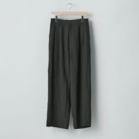 ssstein 25AW Rayon/Linen Wide Easy Trousers