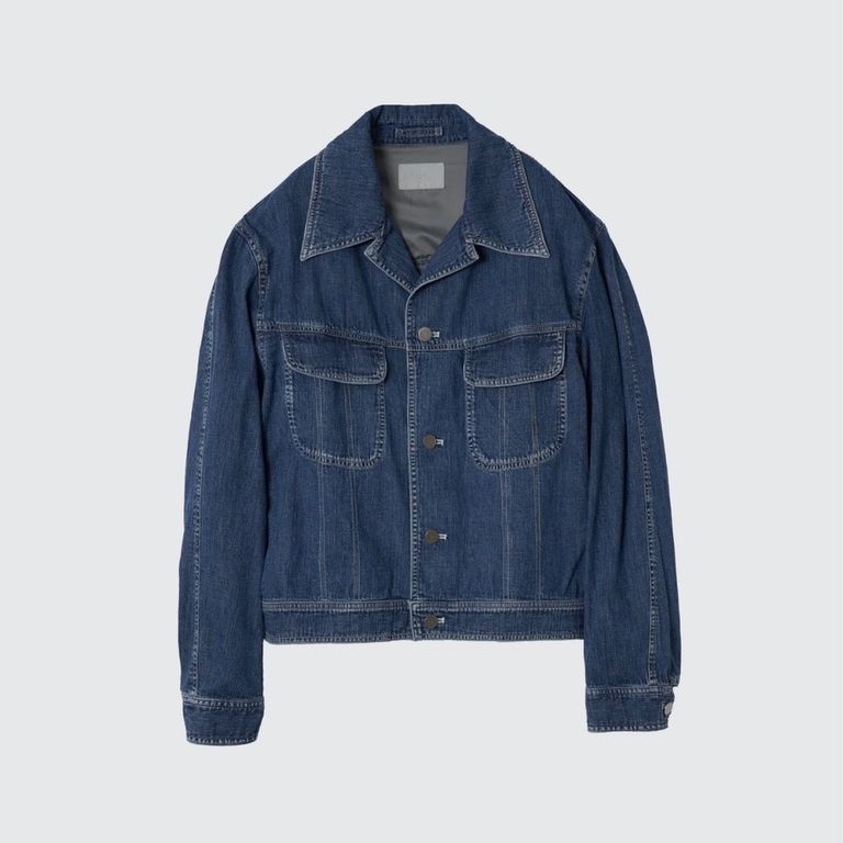 YOKE 25SS Light-Weight Denim Trucker Jacket