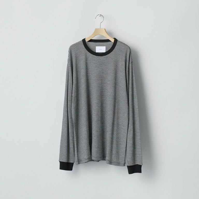 ssstein 25AW Fine Wool Oversized Long Sleeve Tee