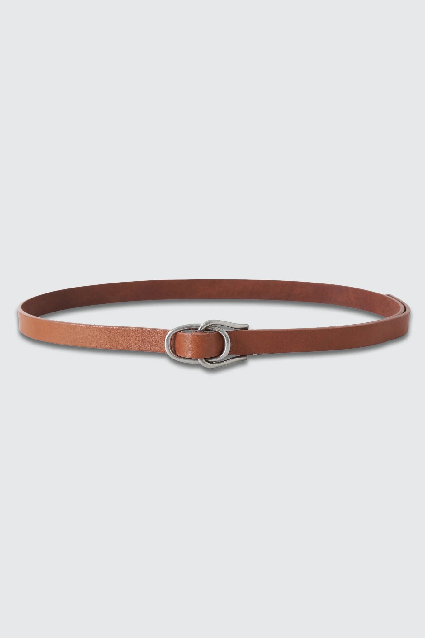 YOKE 26SS Double Buckie Leather Belt