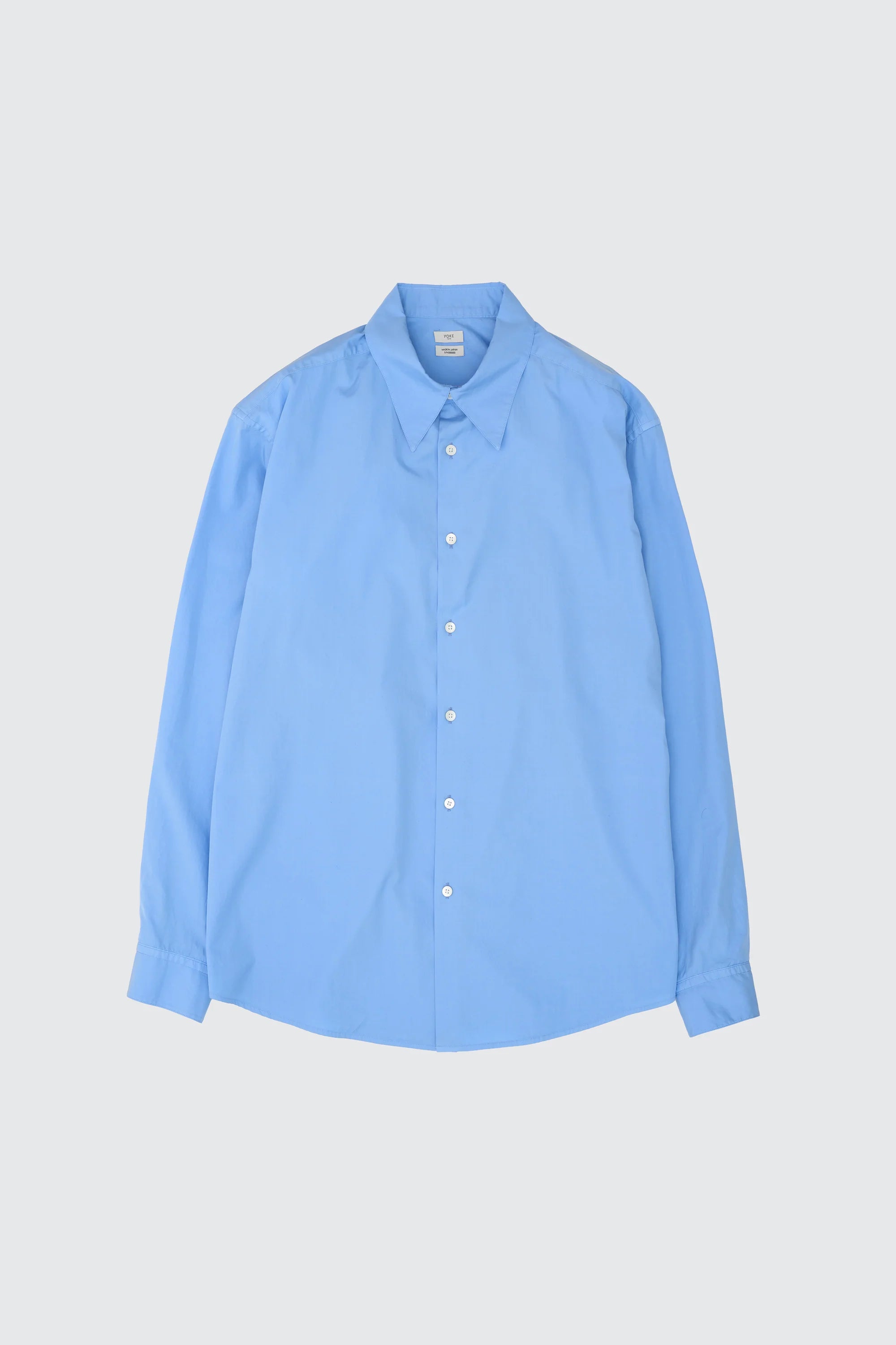 YOKE 26SS Suvin Gold Cotton Poplin Loose Fit Shirt