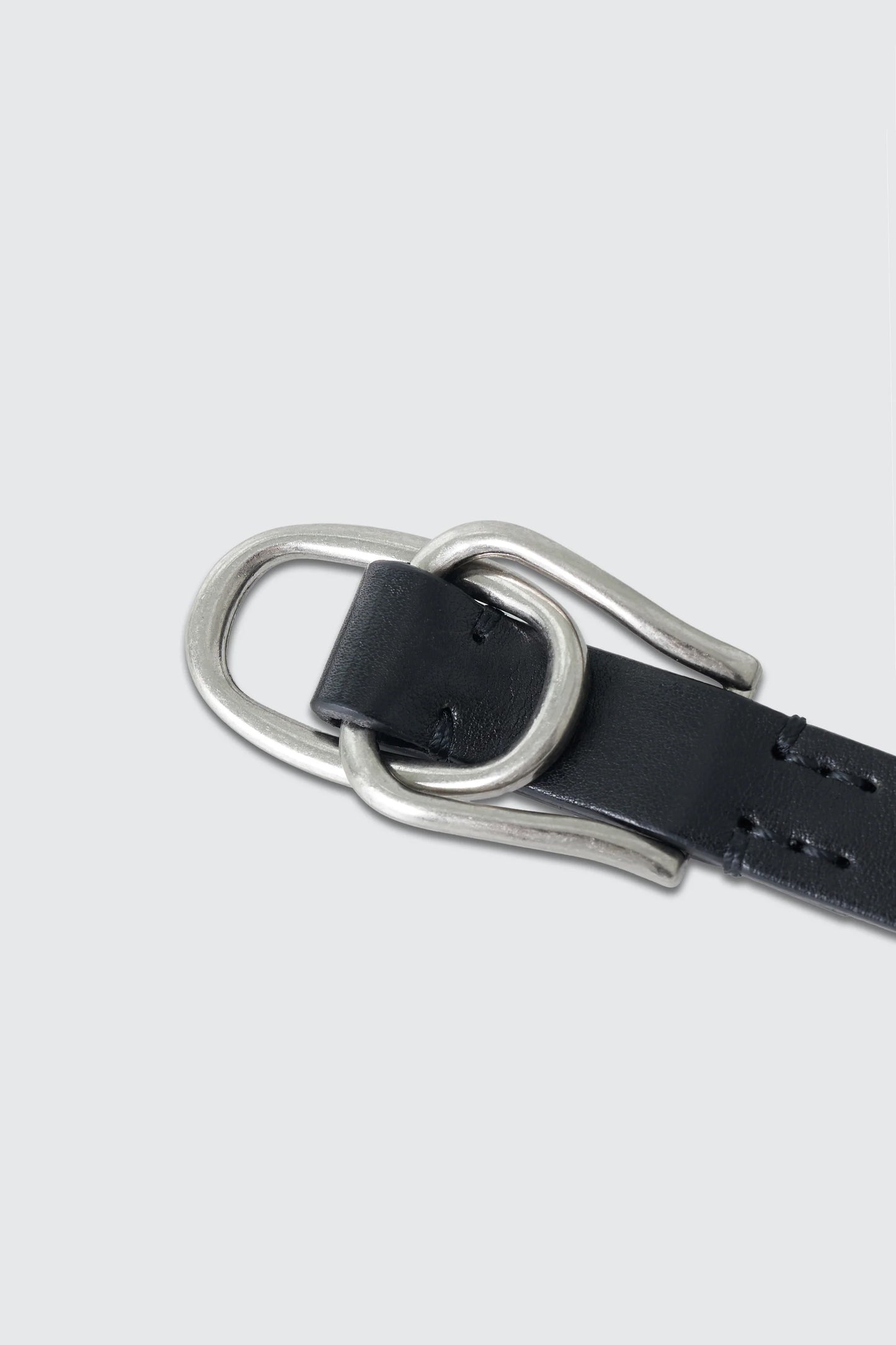 YOKE 26SS Double Buckie Leather Belt