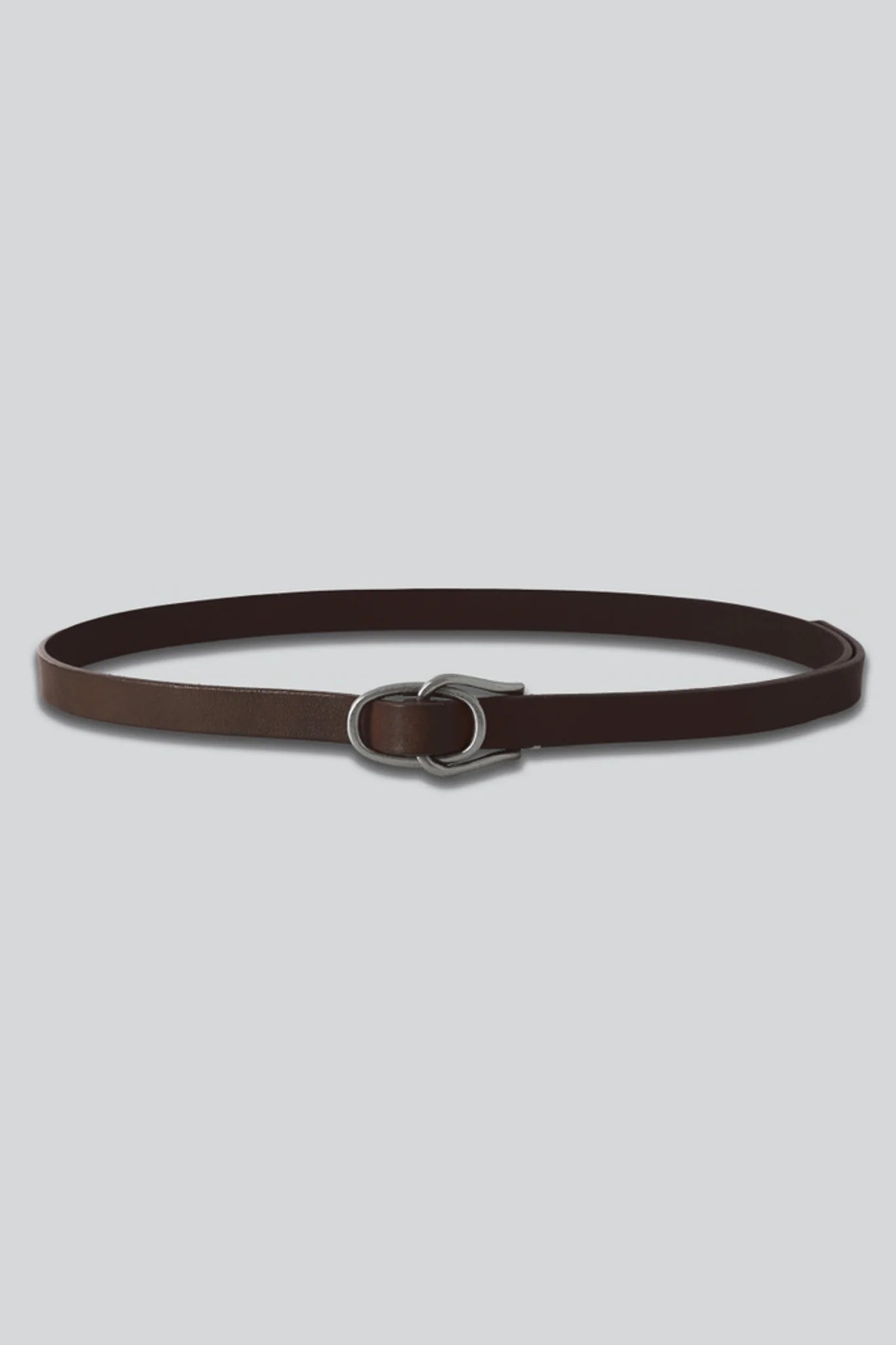 YOKE 26SS Double Buckie Leather Belt