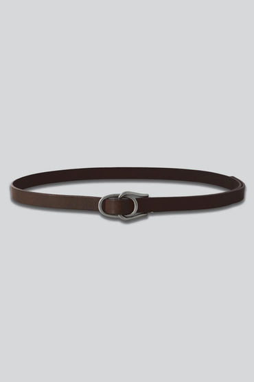 YOKE 26SS Double Buckie Leather Belt