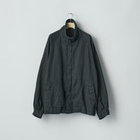 ssstein 25AW Heavy Linen Herringbone Zip Jacket