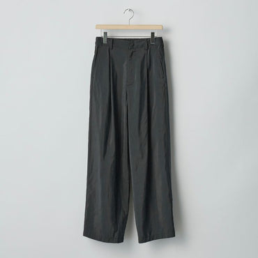 ssstein 25AW Silk/Nylon Wide Easy Trousers