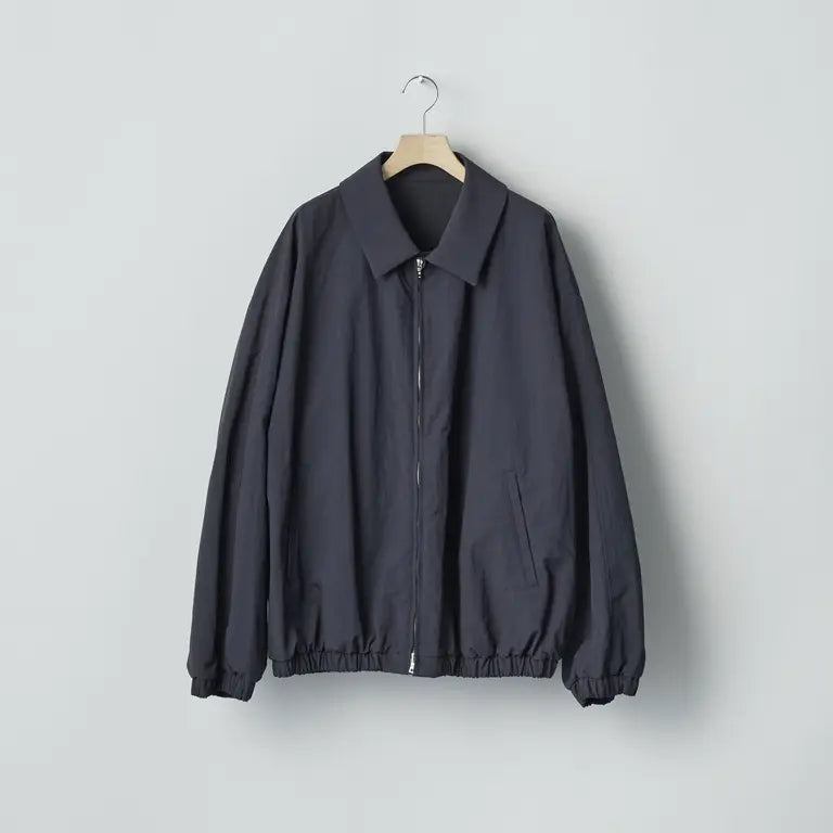 ssstein 25AW Recycled Nylon Oversized Zip Jacket
