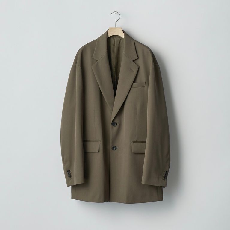 ssstein 25AW Oversized Single Breasted Long Jacket
