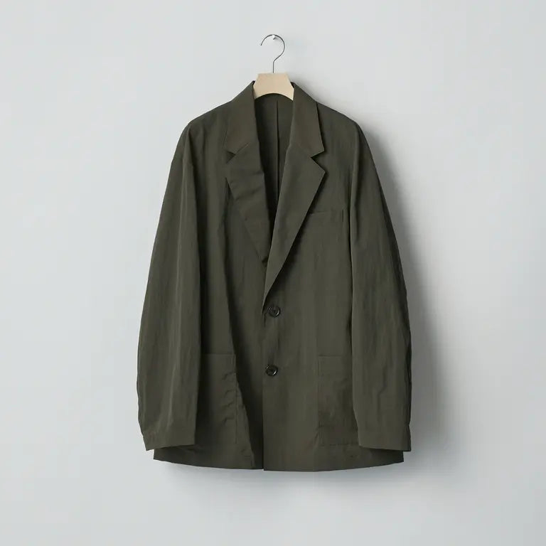ssstein 25AW Windproof Nylon Single Breasted Jacket