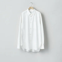 ssstein 25AW Suvin Cotton Oversized Regular Collar Shirt