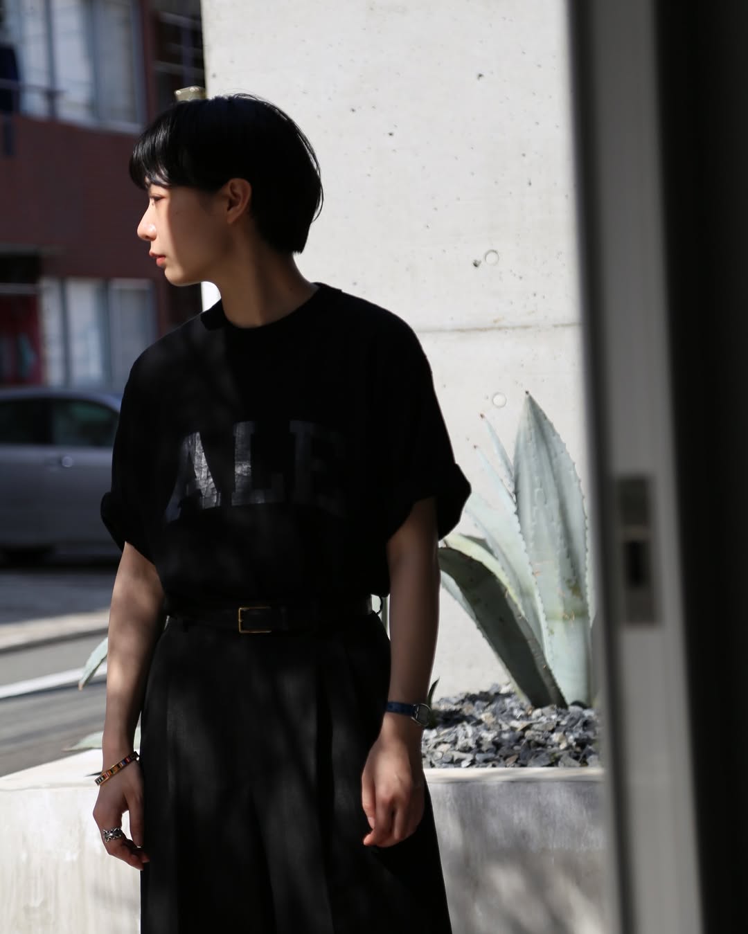 blurhmsROOTSTOCK / ALE-Y 88/12 Print Tee STANDARD EX / WIDE EX