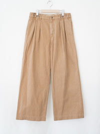 DAIRIKU 25AW "Cooper" Adjuster Wide Chino Pants