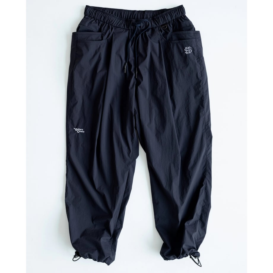 the Editor's Choice x SEE SEE WIDE TAPERED EASY NYLON PANTS