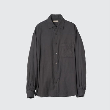 YOKE 25SS Garment Dyed Cotton Silk Twill Shirt