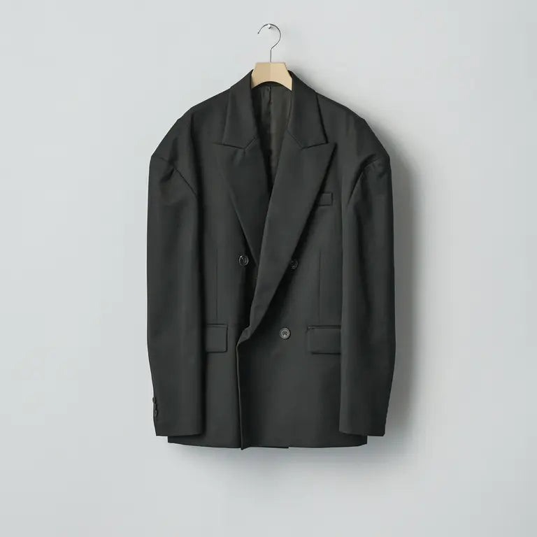 ssstein 25AW Deformed Shoulder Double Breasted Jacket