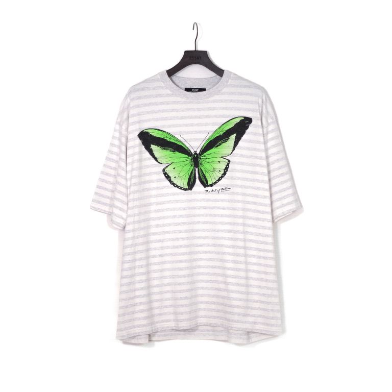 ESSAY 25SS Original Shadow Stripe T-shirt