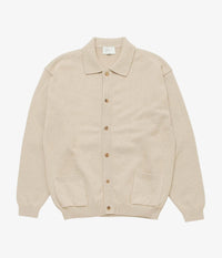 HERILL 26AW GOLDEN SEA ISLAND POLO CARDIGAN