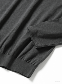 BATONER 26AW BLOWSING HENRY NECK LONG SLEEVE T-SHIRT